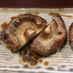 宵ノねこ - しいたけ 炭炙り焼き
