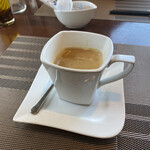トラットリア　アドリアーノ - セットのコーヒー