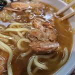 付麺屋 壱志 - 見よ、この分厚くも食べやすいチャーシューを！！