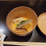 味あら井 - 大根など根菜と干し椎茸