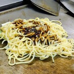 お好み焼き　きよみ - 令和4年1月
豚モダン焼きのそば