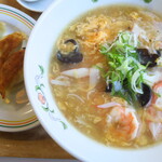 餃子の王将 - 極王天津麺＆餃子３ヶ