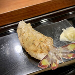 寿司大 - 車海老(まだピクピク動いてる状態で出てきます！)