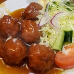 大養軒 - 肉団子ハーフ