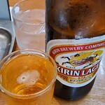 大養軒 - キリンラガー大瓶。よく冷えてます！