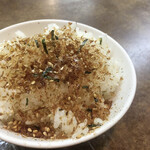 くるまやラーメン - サービスライス