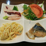 中華そば 和月 新検見川店 - ランチプレート４種