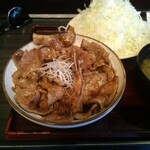とんたん - 豚丼セット（竹・肩ロース）