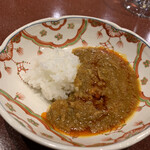 中華寝台 - お気に入りのチキンカレー。