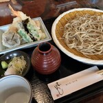 蔵の料亭 さかばやし - 天ぷらせいろそば