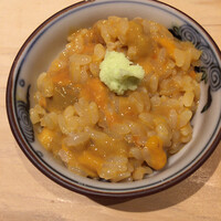 すし岩瀬 - 雲丹ご飯