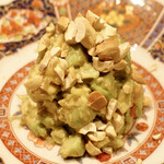 天天厨房 - アボカドとクリームチーズの胡麻たれ和え660円