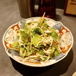 天天厨房 - 千切り豆腐とパクチーのさっぱり和え790円