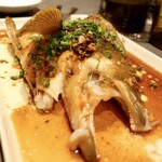 天天厨房 - キジハタ豆鼓蒸し2,400円