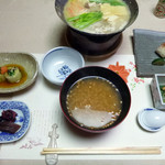 奈良・春日奥山 月日亭 - 朝ご飯