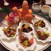 中国四川料理 桃花源 - 牡蠣の辛子炒め