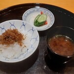 割烹 渡邊 - 山椒ご飯
