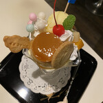 喫茶部あくび - プリンパフェ