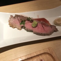美食 個室・炭火焼・ワイン 縁 新宿店 - ローストビーフも美味しかったですよ！