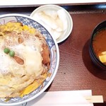 Meidaikatsudon Ozawa - ロースかつ丼・８００円