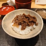 おにく 花柳 - ごはん