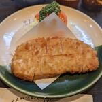 とんかつあさくら - ロースとんかつ定食1900円