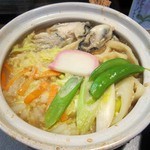 ががちゃ屋 - 牡蠣入り　味噌煮込みうどん