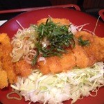 お食事処しもむら - しょうゆカツ丼（しょうゆかけたとこ）