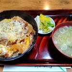 かずさ庵 - かつ丼！