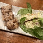 炭火焼タイ料理 THAI THAN - 「発酵つくね」(550円)