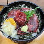 寿司長 - 「鉄火丼（とろろ付き）」1100円