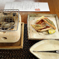 隨縁亭 ホテルモントレ京都 - ずわい蟹ニ味炭火焼　酢橘