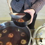 アゼリア - 終了後はぜんざいのサービス