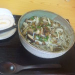 蕎麦菜 - きのこそば