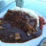 東京辰巳国際水泳場レストラン - カレーライス700円 大盛100円