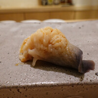 鮨 神楽 - 生の北寄貝