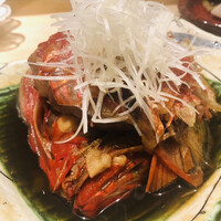 すし岩瀬 - 金目鯛の兜の煮付けです。一尾分です