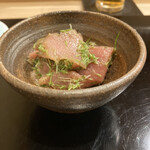 すし処水乃 - 中トロの山葵和え