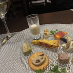 和フレンチバル村塾 屋根裏 別邸 - シェフのお任せ前菜盛り合わせ