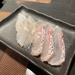いちりん - しゃぶしゃぶする白身魚
