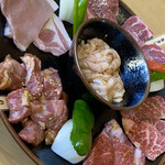 焼肉処 まるます家 - まるます家定食♬.*ﾟ
      (ライス･お味噌汁･漬物付)
      2200円