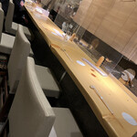 やきとり 温 - カウンター席