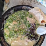 元気ラーメン - あっさり豚骨ラーメン