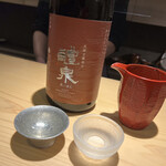 やきとり 温 - お造りに合わせた日本酒❤︎