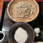 胡蝶庵 仙波 - とろろざる蕎麦(一枚)(1,320円)