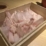 やきとり 温 - 薄〜い　薄〜い削りたて鰹節