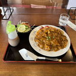 砂場 - カツカレー。美味し。