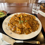 砂場 - カツカレー。美味し。