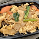 横浜中華 華星 - 「豚肉きくらげの卵炒め」518円也。