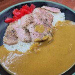 新田毎 - ステーキカレー